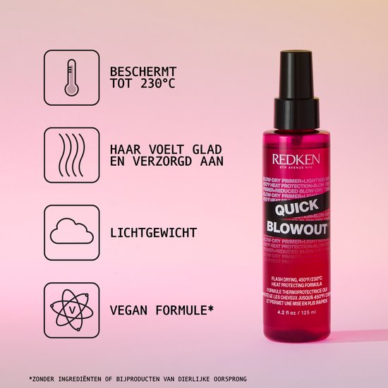 Quick Blowout Heat Protection Spray Sprej pro tepelnou ochranu vlasu