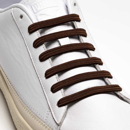 U-Lace Classic - Elastische Veters - Bruin - Mix-N-Match Pack