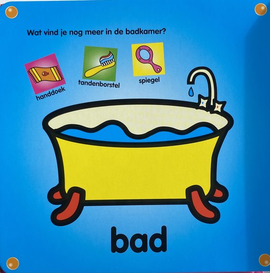 Babyboek - Woordjes - Baby's eerste woordenboek -