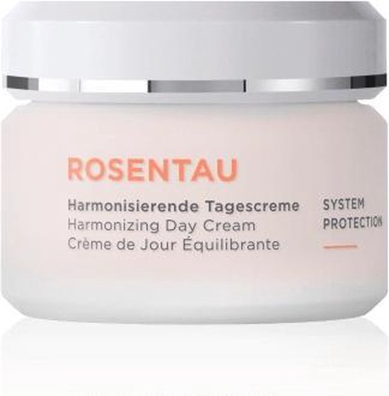 ANNEMARIE BÃ–RLIND ROSENTAU SYSTEM PROTECTION Harmonizing Day Cream (50ml) - Degrades Aged Skin Cells & Increases Skin Resilience - With Harmonizing Rose Scent