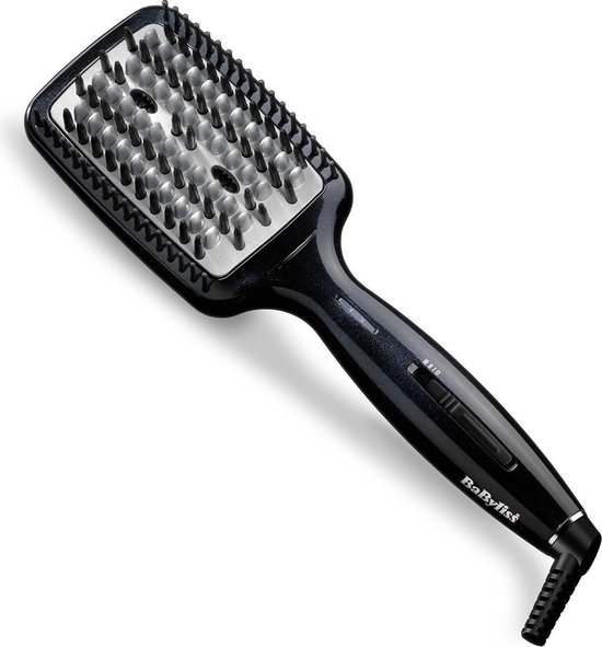 Straightening Brush Hsb101e #black 1 Pcs By Babyliss #negro