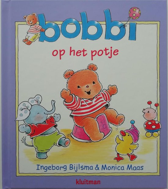 Ingeborg Bijlstra & Monica Maas Monica Maas Bobbi - op het potje - XL-formaat 23 x 26 cm