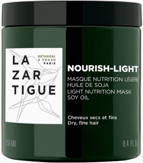 La Zartigue Masker La Zartigue Nourish Light Masker Light Nutrition Mask Droog Haar 250 ml