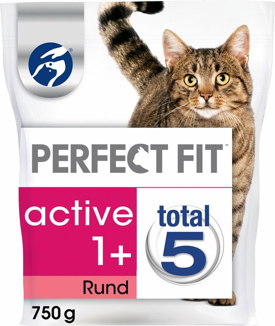 Perfect Fit Droogvoer Active Rund - Kattenvoeding - 750 g