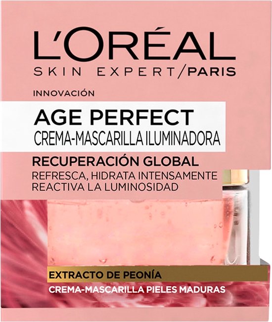 L Oreal Paris AGE PERFECT mascarilla iluminadora 50 ml