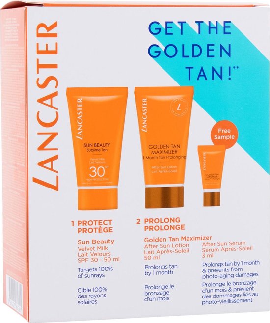 Sun Beauty Velvet Milk Spf30 50ml Aftersun Lotion 50ml Aftersun Serum 3ml