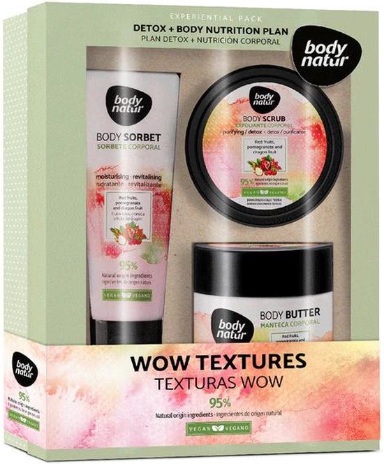 Body Red Berries Body Sorbet Set 3 Pcs By Body Natur 3 Pcs