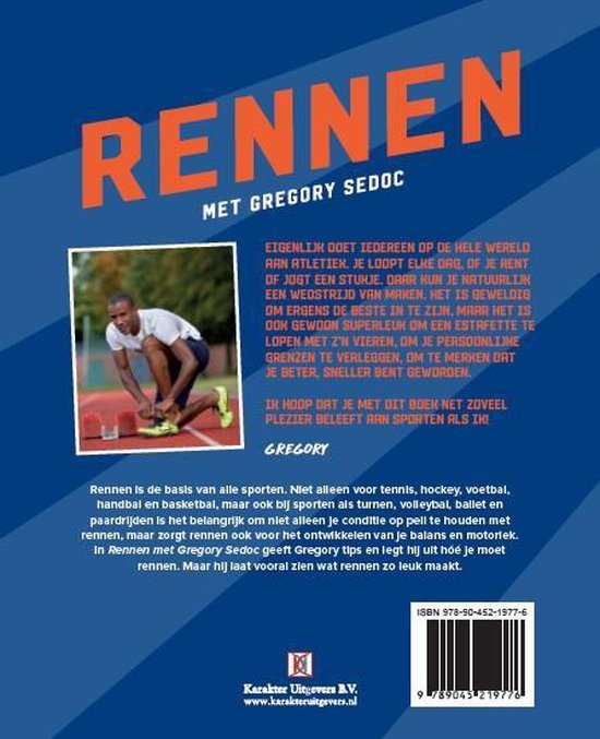 Rennen met Gregory Sedoc - Boek