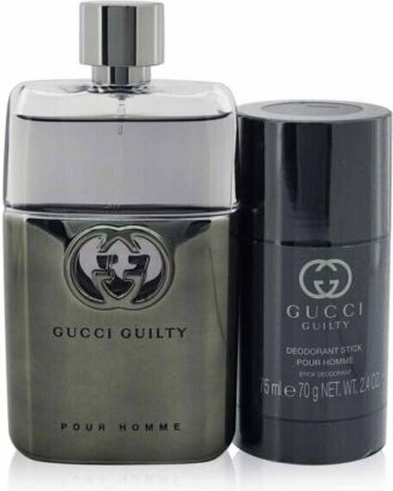 Gucci Guilty Pour Homme Edt Sp 90ml Desodorante Stick 75ml Set