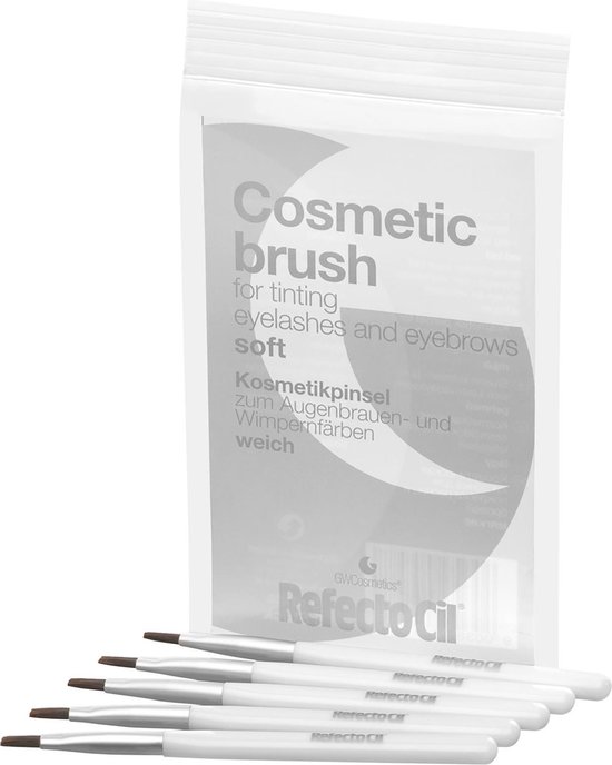 RefectoCil Cosmetic Brush Soft 5pc Eyelashes Care