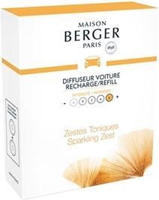 Car Diffuser RechargeRefill Sparkling Zest Nahradni napln do difuzeru do auta