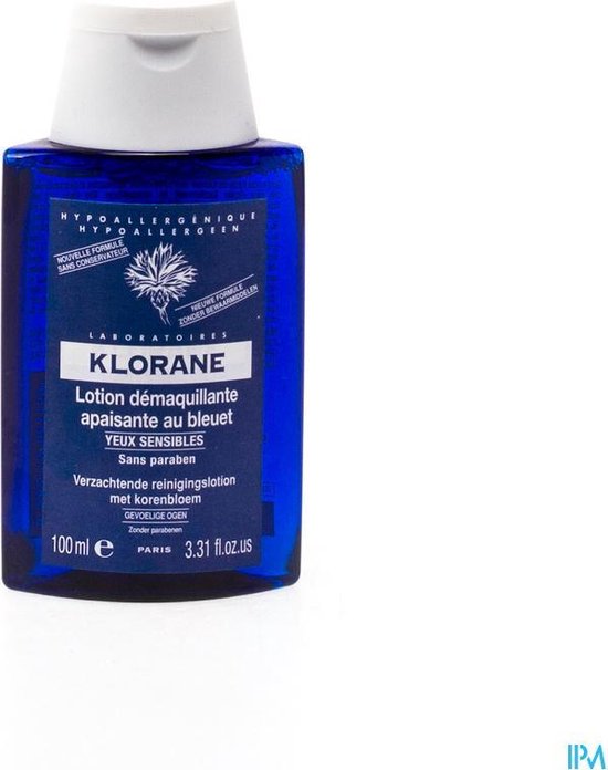 Klorane Lotion Klorane Soin Yeux Au Bleuet Lotion Florale Demaquillante Gevoelige Ogen 100 Ml