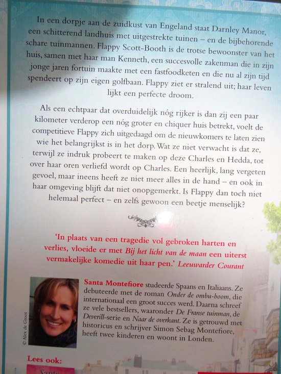 Bij het licht van de maan Sante Montefiore - Boek