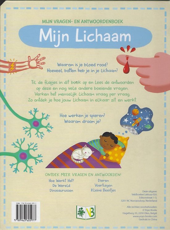 Mijn vragen- en antwoordenboek - Mijn lichaam