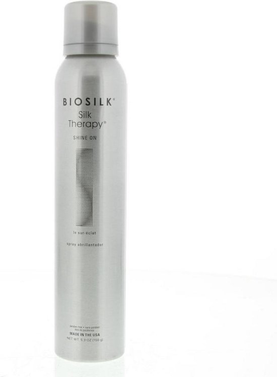 Farouk Systems Biosilk Silk Therapy Shine On Spray 150g For Hair Shine