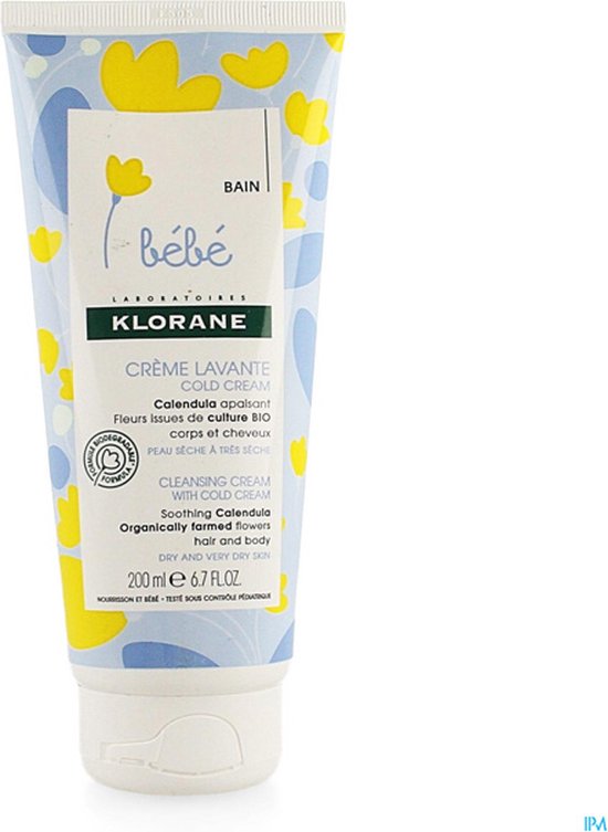 Baby Nourishing Cream With Cold Cream By Klorane 40 Ml