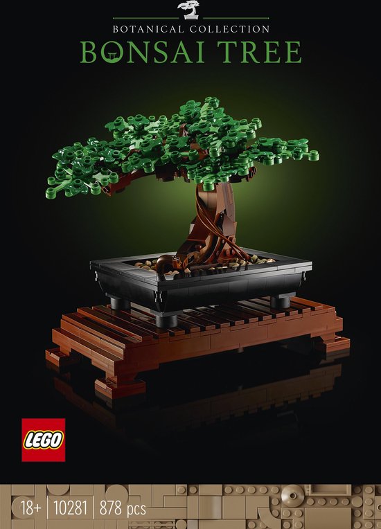 Lego 10281 Icons Bonsai Tree Stavebnice Lego – Exigoshop
