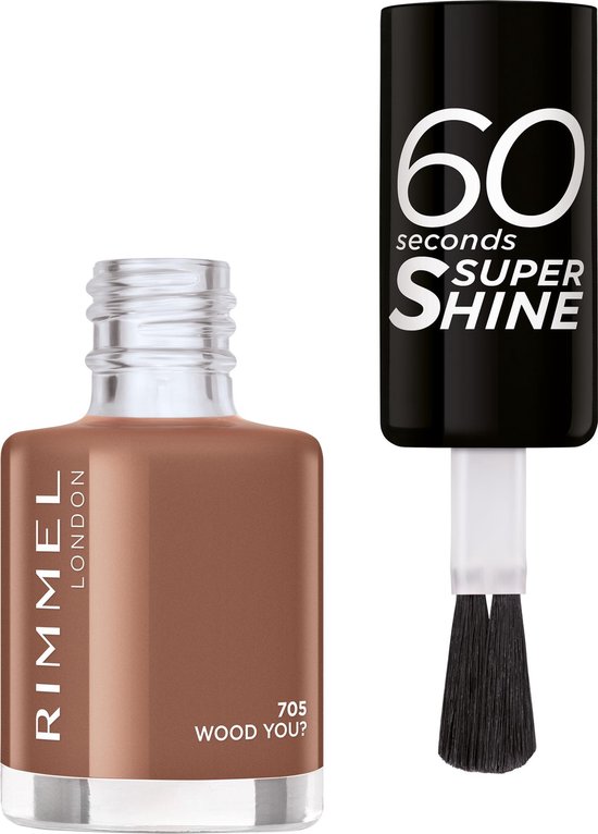 Rimmel 60 Seconds Super Shine 705 Wood You