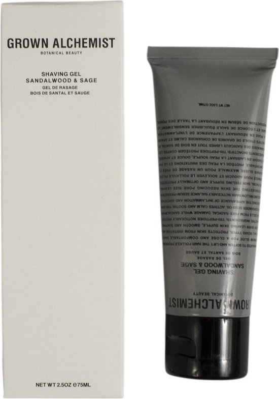 Grown Alchemist Skincare Groom Shaving Gel Scheergel Alle Huidtypen 75ml