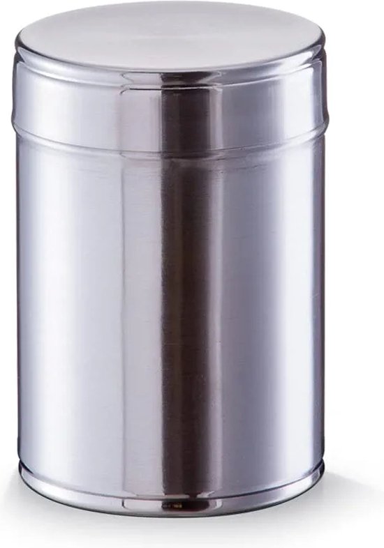 Zeller, Voorraadpot, Huishouden Opbergen Opbergdozen, 750 ml, RVS ø 10 x 14 cm