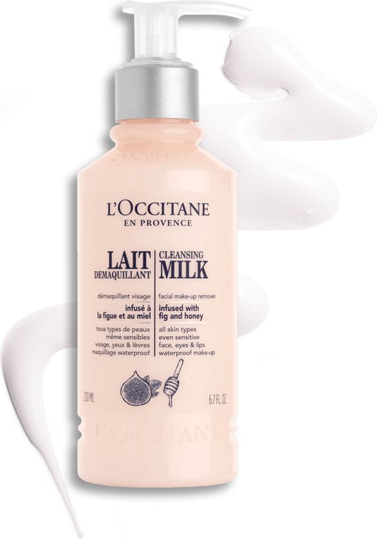 L'Occitane Cleansing Milk Facial Make-Up Remover 200ml