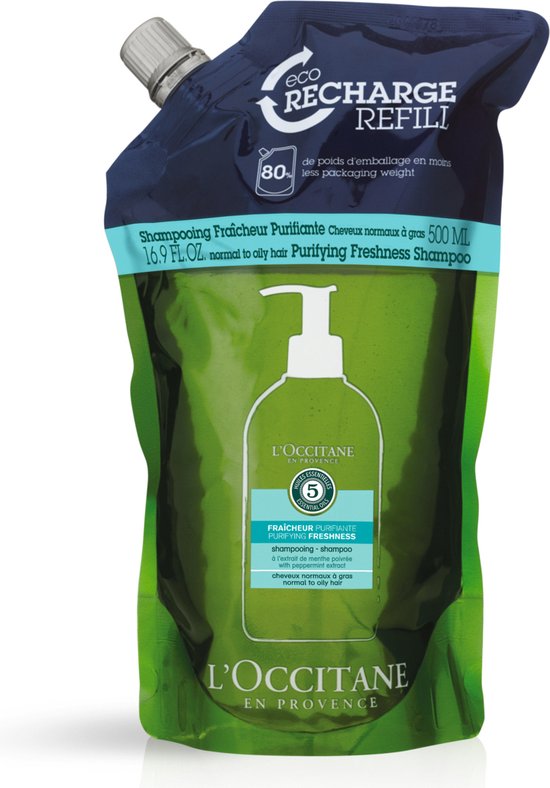 LOccitane Shampoo Aromachology FraA r cheur Purifiante Refill