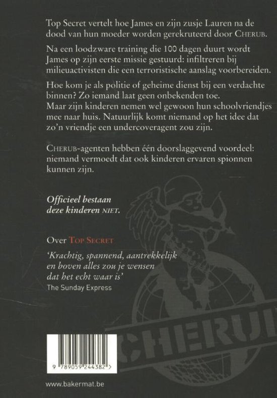 Robert Muchamore - Cherub top secret - pocketversie