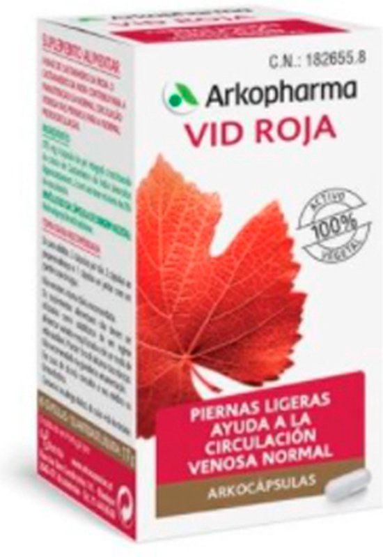 Arkopharma Red Vine 45 Capsules