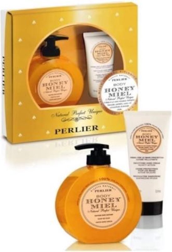 PERLIER HONEY MIEL JABON LIQ CREMA MANOS