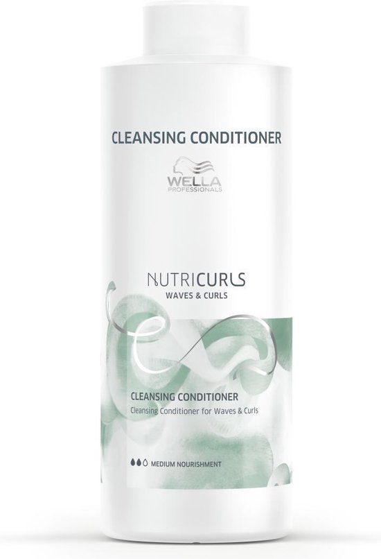 Wella Professionals Nutricurls Waves & Curls Cleansing Conditioner 1000 ml