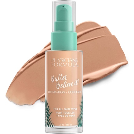 Butter Believe It! Foundation + Concealer - DlouhotrvajIcI KrEmovY Make-up 30 Ml