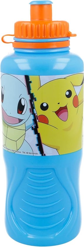 Stor Pokémon Drinkfles Magnetronbestendig en Lekvrij - 400 ml