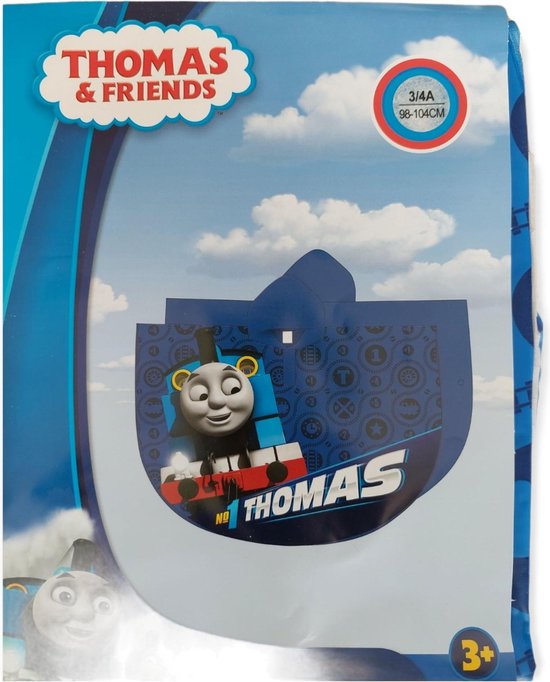 Thomas de trein regenponcho/regencape - 98-104 cm