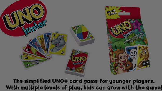 UNO Junior - Mattel Games - Nederlandstalig Kaartspel
