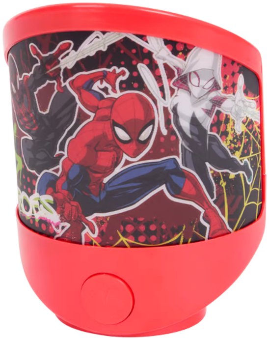 Spider-Man Nachtlampje/Wandlamp - 17,5 x 13,5 cm - Kinderkamer LED Lamp - Superheld Verlichting