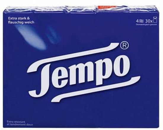 Tempo Zakdoeken Original 4-laags - 30x10