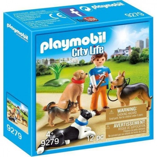 PLAYMOBIL City Life Hondenbegeleider -9279
