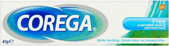 Corega Creme Free Kleefpasta - 40 gram