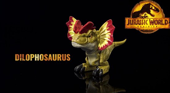 Jurassic World 3 Ongekooid Wild Brullende Dino - Speelgoed Dinosaurus