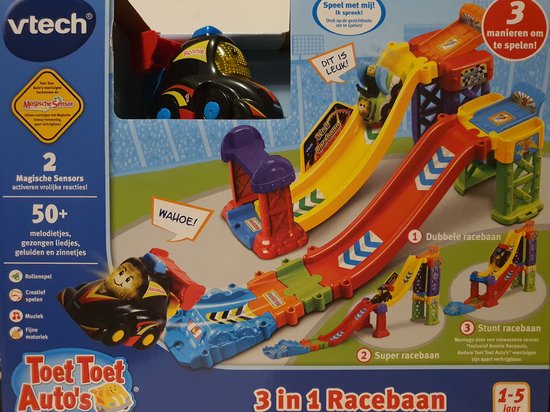 V-Tech Toet Toet - 3 in 1 racebaan - Speelset