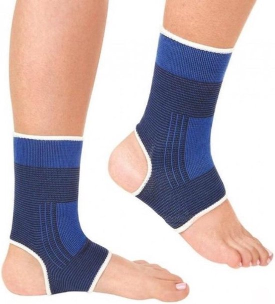 Enkel brace - Steunkous - Enkelbrace voor stabiliteit, ondersteuning en pijnverlichting - Geschikt voor Sport en Dagelijks Gebruik - 1 paar