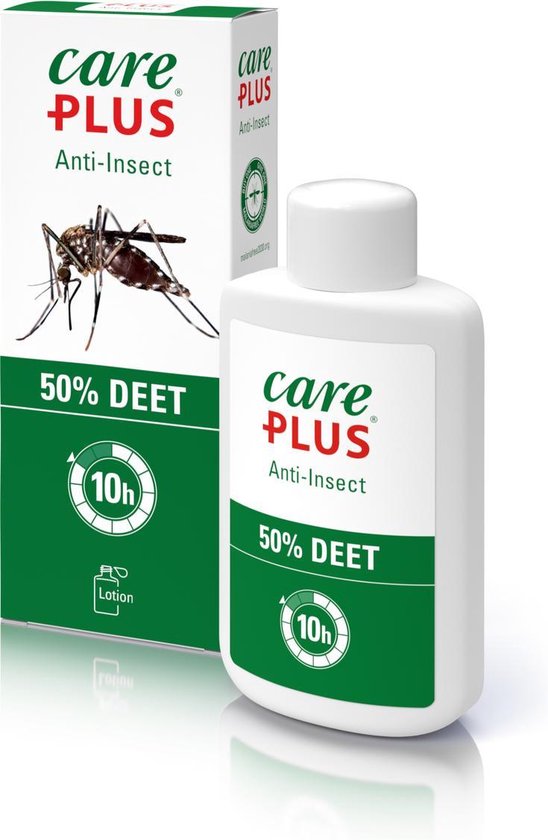 Care Plus Anti-Insect Deet 50% lotion bescherming tegen muggen en teken -50ml