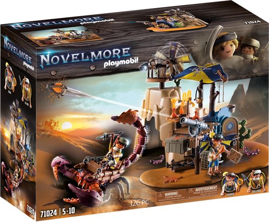 PLAYMOBIL Novelmore Sal’ahari Sands - Schorpioenenjacht op het wrak - 71024