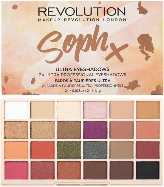 Makeup Revolution Soph Eyeshadow Palette - Oogschaduw Palette