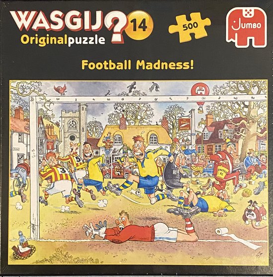 Wasgij Original 14 Voetbalgekte puzzel - 500 stukjes