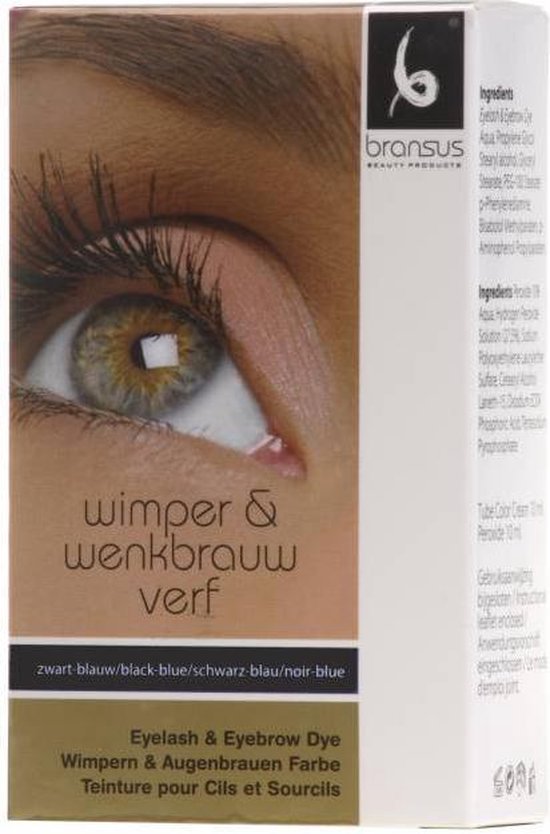 Bransus Wenkbrouw Verf - Zwart