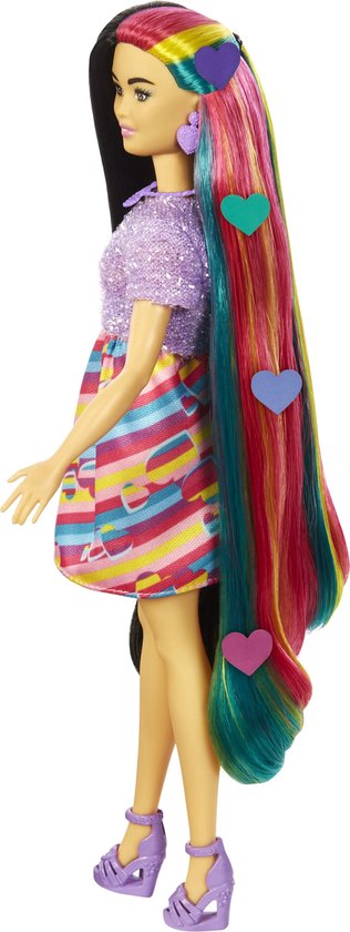Barbie Totally Hair Regenboog - Barbiepop