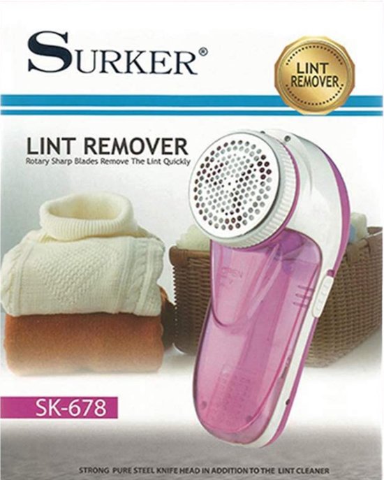 Surker Oplaadbaar Lint verwijderaar Roze - SK-678