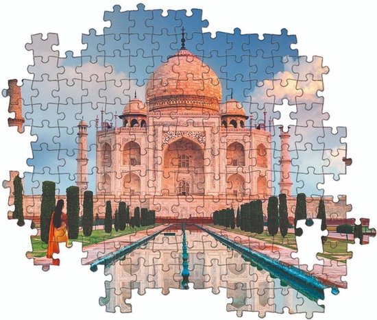 Clementoni Puzzels voor volwassenen - Taj Mahal - High Quality Collection, Puzzel 1500 Stukjes, 14+ jaar - 31818