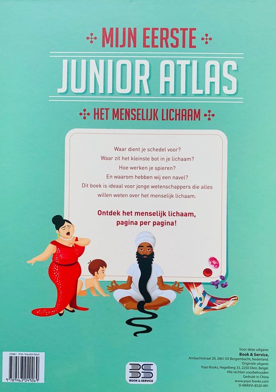 Mijn eerste junior atlas - Het Menselijk Lichaam